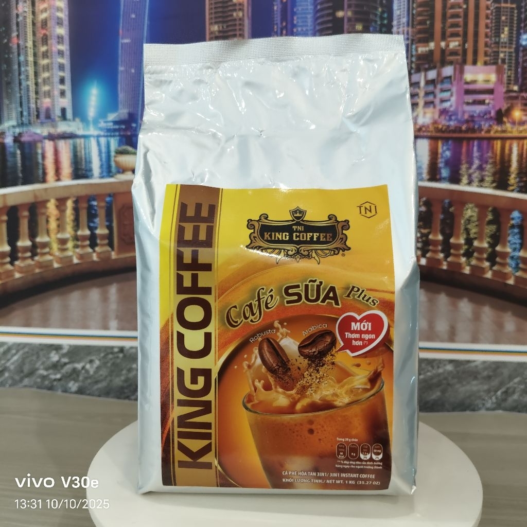 KING COFFEE Cafe sữa Plus - TÚI 1KG