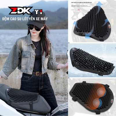 Đệm Lót Yên Xe Máy ZDK Y1 Silicon Mềm Mại Êm Ái Chống Ê Mông – Phù Hợp Đi Xe Hàng Ngày