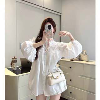 LYNCHIC- SET BỘ 2 MÓN ÁO HAI DÂY KÈM ÁO BABYDOLL REN MIX QUẦN ĐÙI CHUN LANLAN