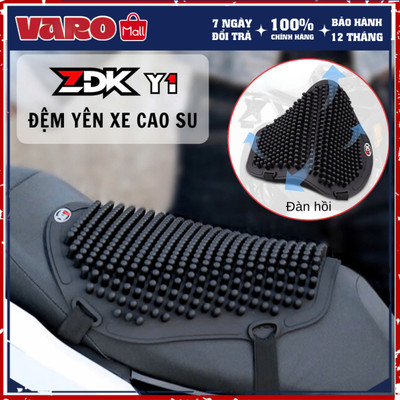 Đệm Lót Yên Xe Máy ZDK Y1 Đệm Cao Su 3D Đàn Hồi Lót Yên Xe Giảm Ê Mông Thoáng Khí Chính Hãng Giá Rẻ