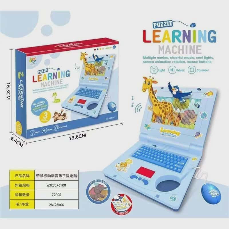 💻 MÁY TÍNH HỌC TẬP THÔNG MINH CHO BÉ – LEARNING MACHINE 🧠🎶