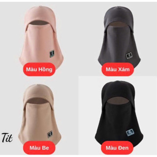  Mũ trùm đầu chống nắng ninja khẩu trang che kín mặt đi xe máy giữ ấm chống gió lạnh  Mẫu mới  