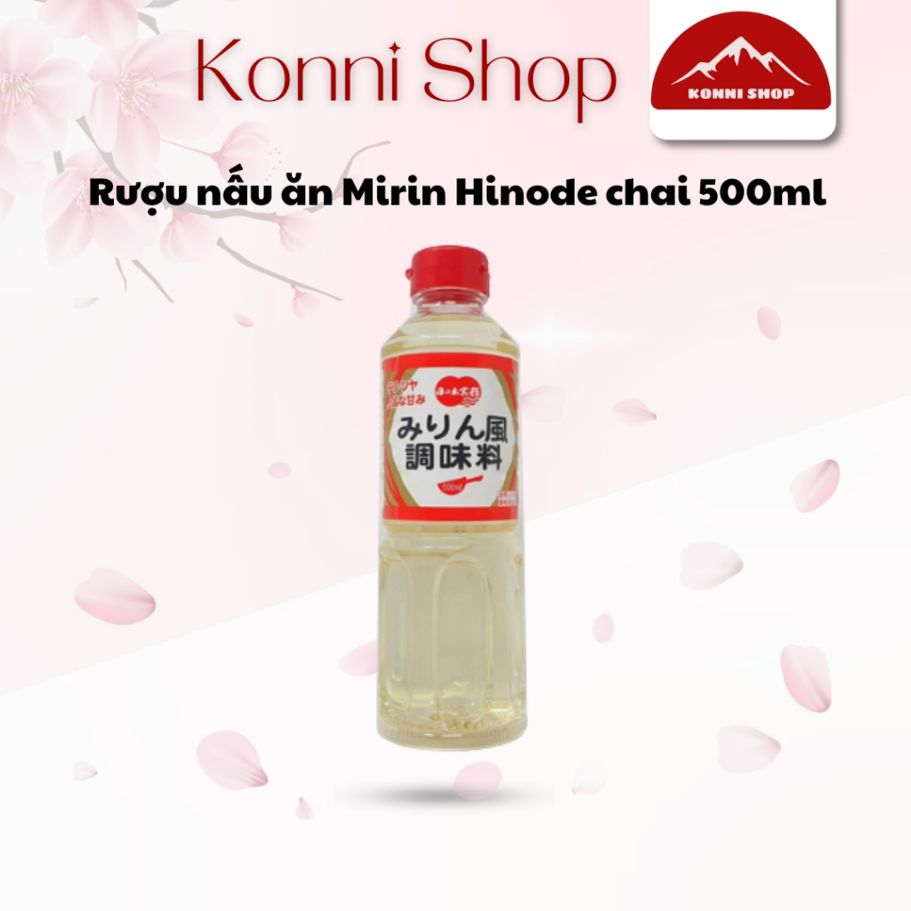 Rượu nấu ăn Mirin Hinode chai 500ml