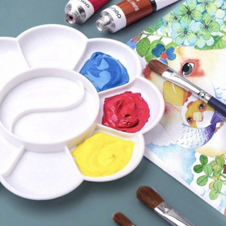 [QUÀ TẶNG] KHAY PHA MÀU VẼ NHỰA NHIỀU HÌNH DẠNG – TIỆN DỤNG, DỄ THƯƠNG, GIÁ CỰC YÊU