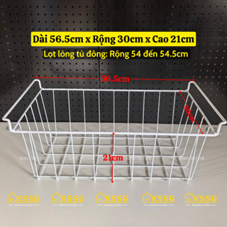 Rổ tủ đông rổ lưới sắt đựng thực phẩm trong tủ lạnh rổ lưới đựng đồ đa năng 