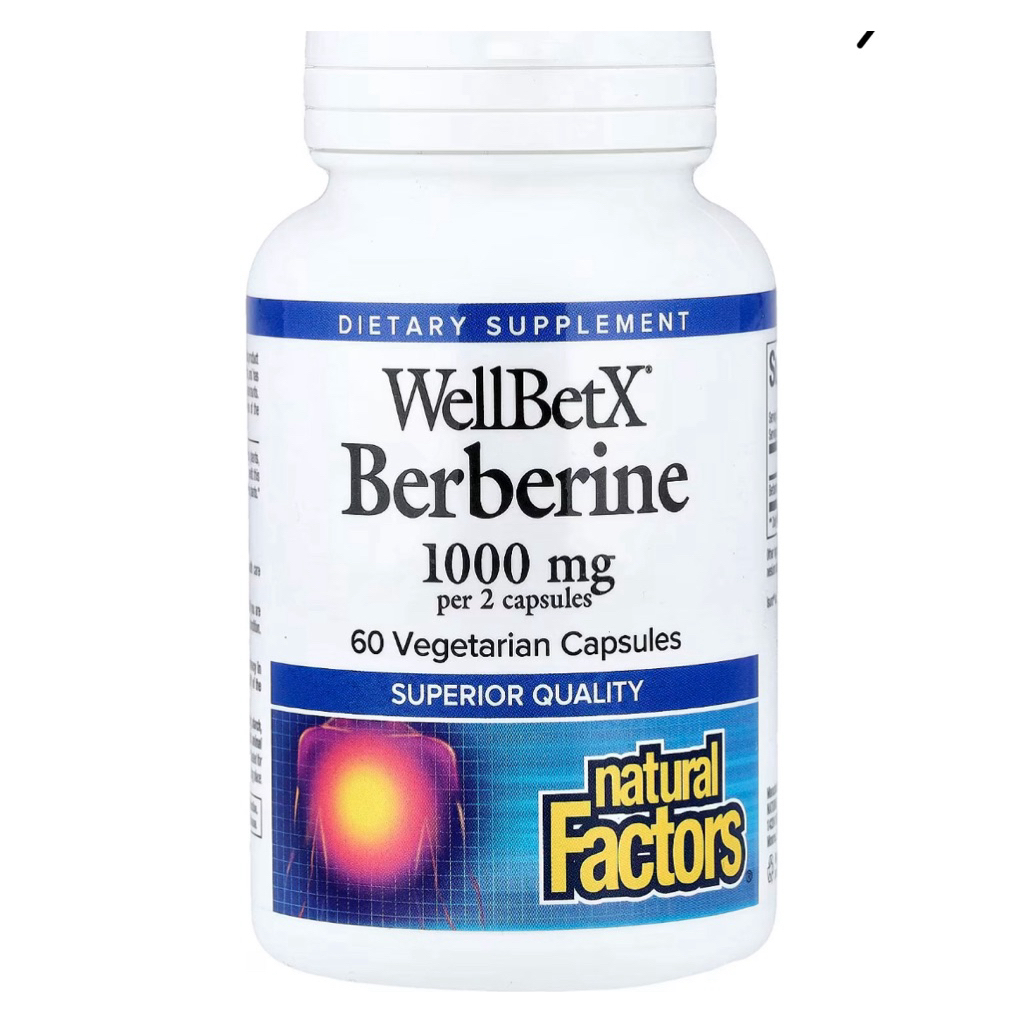 [MỸ] Berberine 1000 mg Natural Factors