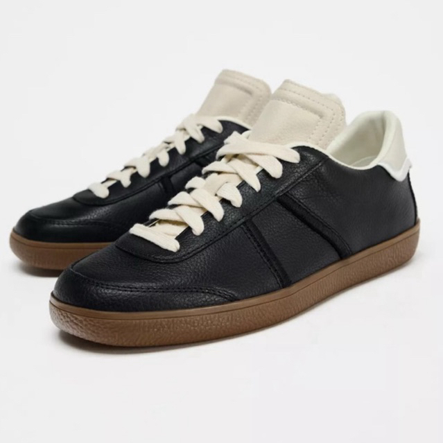 Giày ZRa Leather Negro Bamba