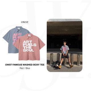 Áo Sơ Mi Tay Ngắn Art Checkered Boxy Shirt - Dressed In Quotes Collection