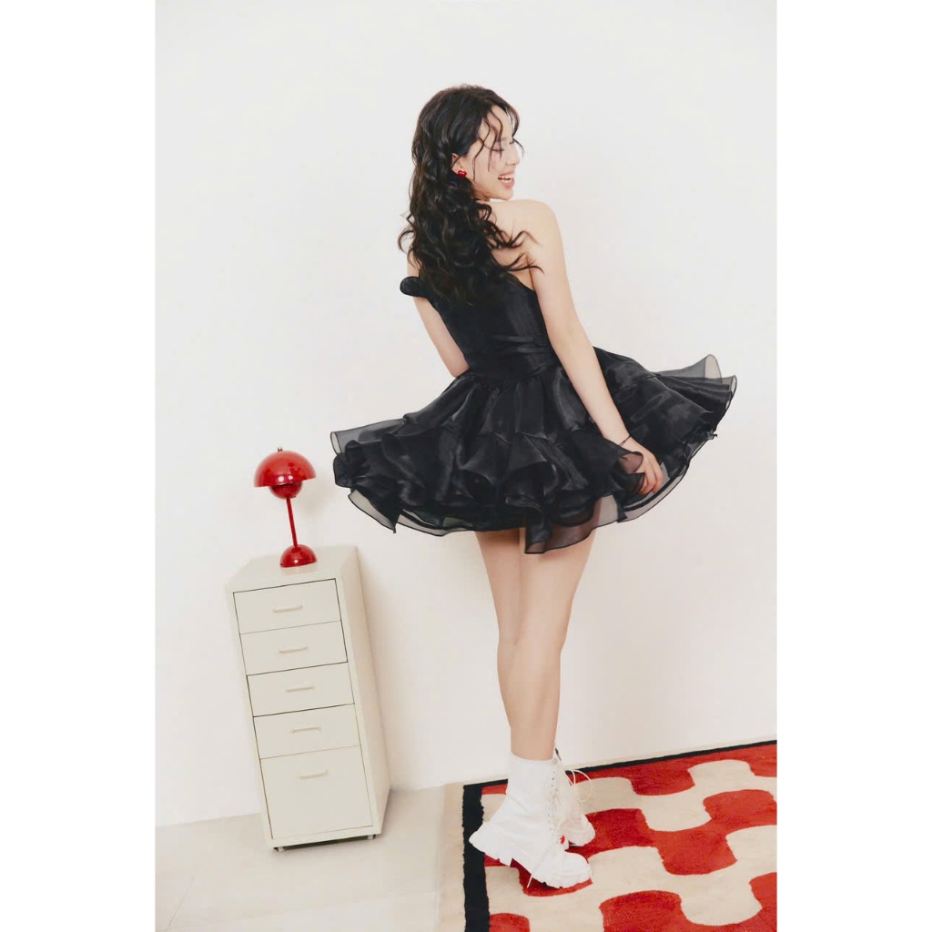 [ B.Club ] - Fluffy Heart Dress - Váy xòe trái tim - V137