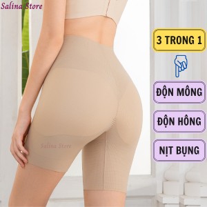  Quần độn MÔNG HÔNG gen bụng 3 trong 1 Lady sky MS2029 mút dày 1.5 nâng vòng 3 căng tròn tự nhiên 