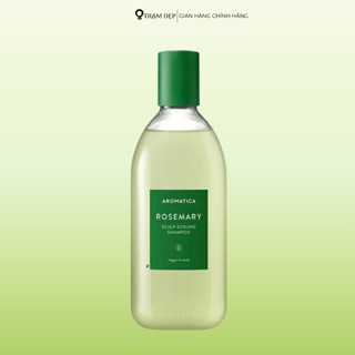 Dầu Gội Aromatica Hương Thảo Ngăn Rụng Tóc Rosemary Scalp Scaling Shampoo (400ml)
