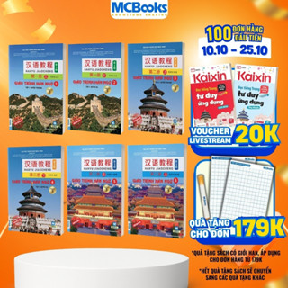 Sách - Giáo trình hán ngữ 6 cuốn phiên bản 3 - 2023 (Combo/Lẻ tùy chọn)