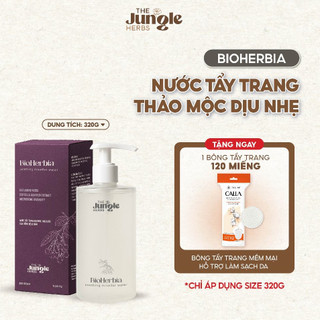  Nước tẩy trang thảo mộc dịu nhẹ sạch sâu cân bằng hệ vi sinh BioHerbia - The Jungle Herbs 