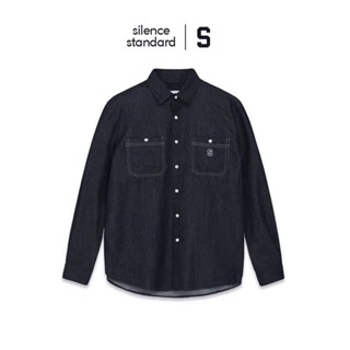 Áo sơ mi SilenceStandard Premium Denim Logo S [SB02]