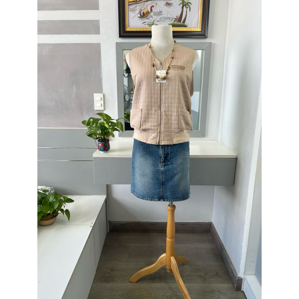 Áo khoác gile Nhật siêu xinh -2hand