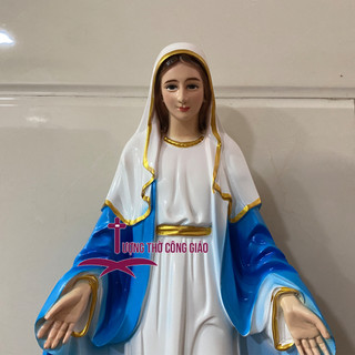 Tượng Đức Mẹ Ban ơn 45cm cao cấp