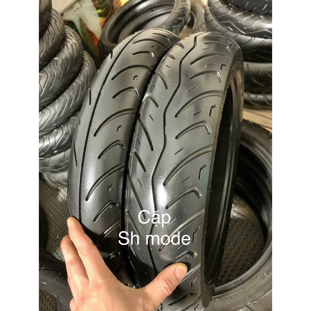 (vỏ lốp cũ) Lốp xe SH Mode và Vision đời mới hiệu Chengsin,Irc... hàng đẹp siêu lướt 95%