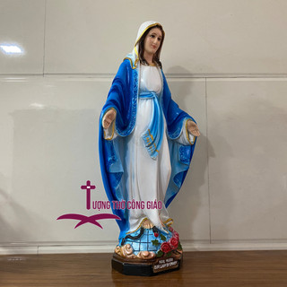 Tượng Đức Mẹ Ban Ơn 50cm composite