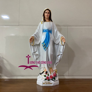 Tượng Đức Mẹ Ban Ơn 50cm composite