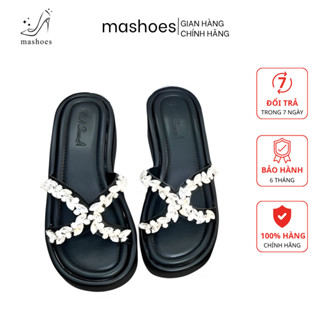 Dép Bánh Mì Quai Chéo Đế 7 Phân Phối Đá 2025 MA Shoes D4768 – Tăng Chiều Cao, Sang Trọng, Nổi Bật