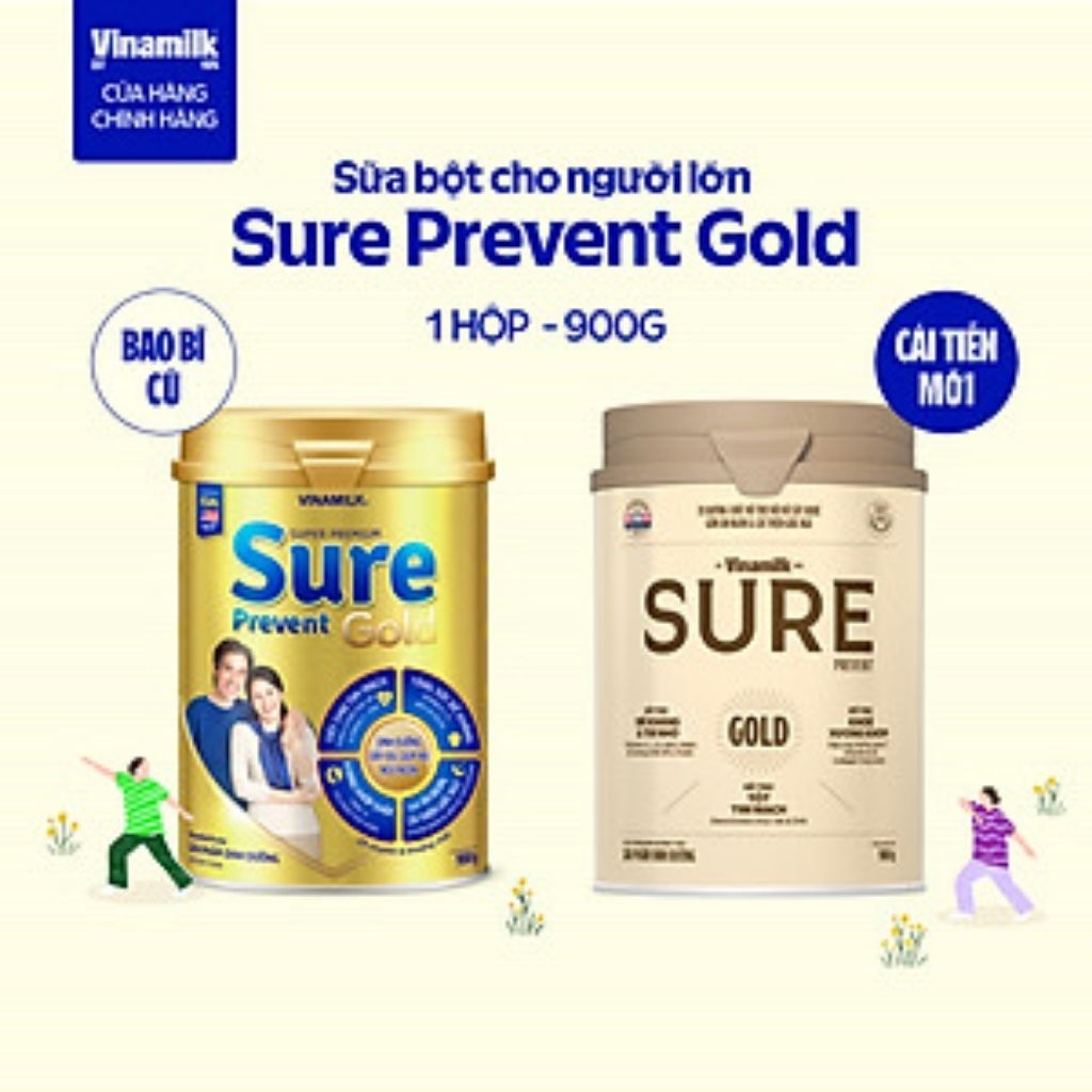 Sữa bột Vinamilk Sure Prevent 900g