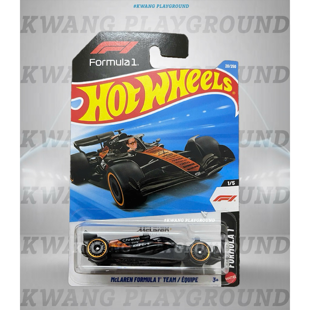 Kwang Playground - Xe mô hình HotWheels basic McLaren Formula 1 Dream - Case B 2026