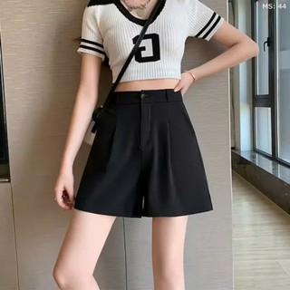 Quần short đùi nữ form rộng chất uni dày đẹp hàng QC loại 1