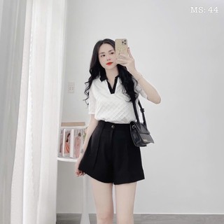 Quần short đùi nữ form rộng chất uni dày đẹp hàng QC loại 1
