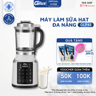 Máy Làm Sữa Hạt Gilux GLP45 Máy Xay SInh Tố 15 Chức Năng Xay Nấu - Dung Tích 1.75L - Độ Ồn Thấp