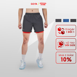 [New T10] Quần Thể Thao Chạy Bộ Nam 2 Lớp GOYA ACTIVE Năm 2025 - Hỗ Trợ Cơ Bắp, Giảm Ma Sát, Thoáng Khí