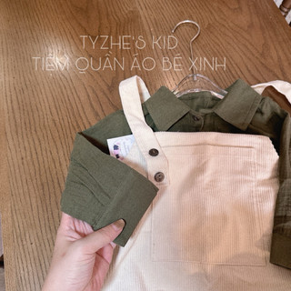 Set yếm và áo cho bé