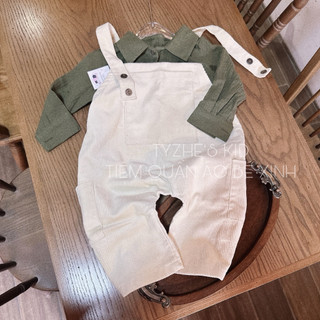 Set yếm và áo cho bé