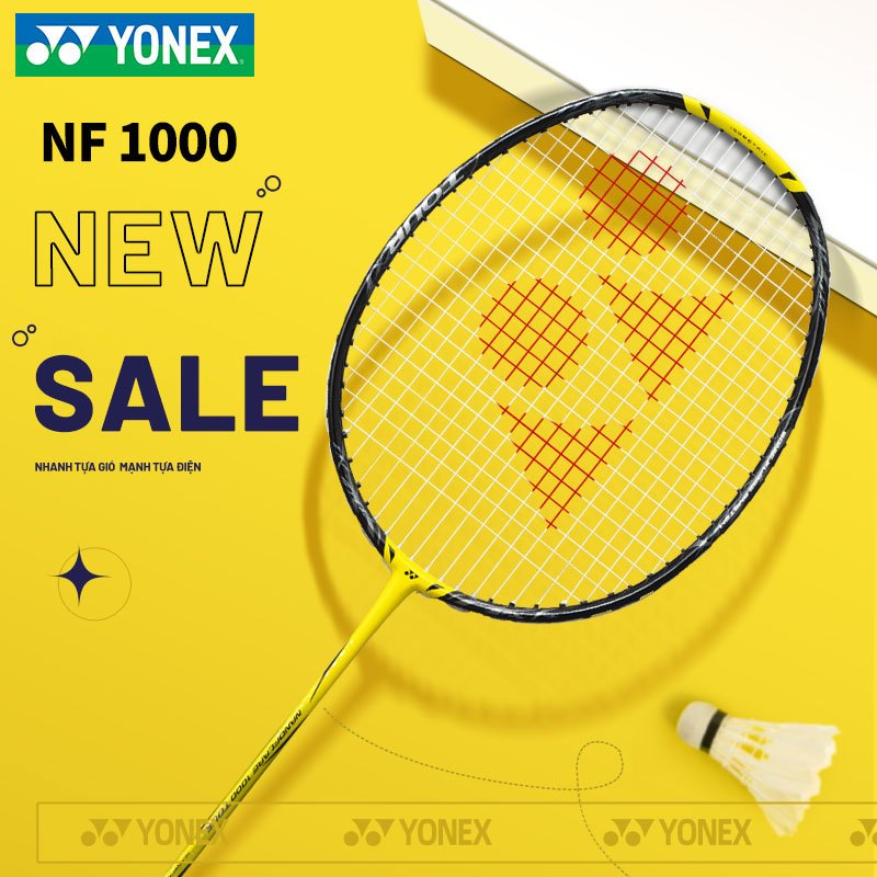 YONEX Vợt Cầu Lông 4U Khung sợi carbon Max 11kg + Tặng Cuốn Cán, Túi Đựng Vợt