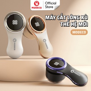 Máy Cắt Lông Xù Quần Áo Modeco - Mẫu Mới 2025 Nâng Cấp Dao Cắt 6 Lưỡi, Cắt Nhanh Và Sạch Hơn