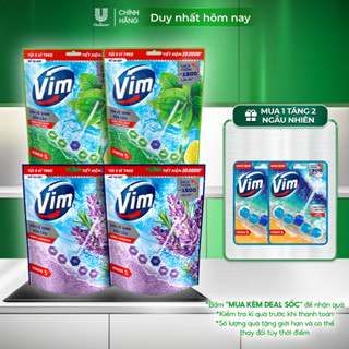 Combo 2 Túi 5 Viên Treo Vệ Sinh Bồn Cầu Vim Power 5 | Sạch Thơm Đến 300 Lần Xả (50g/viên)