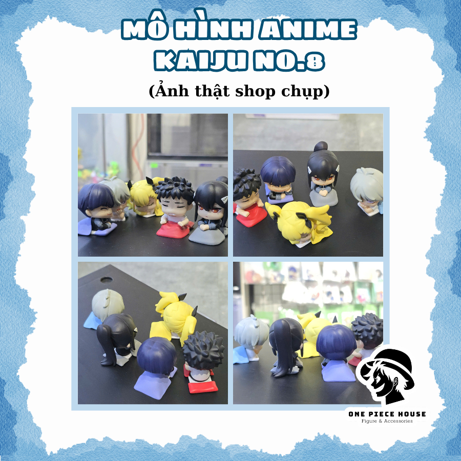 Mô Hình Anime Kaiju No.8, mô hình chibi dễ thương - Nhiều Mẫu - Nhiều Nhân Vật - (Đọc Mô Tả)