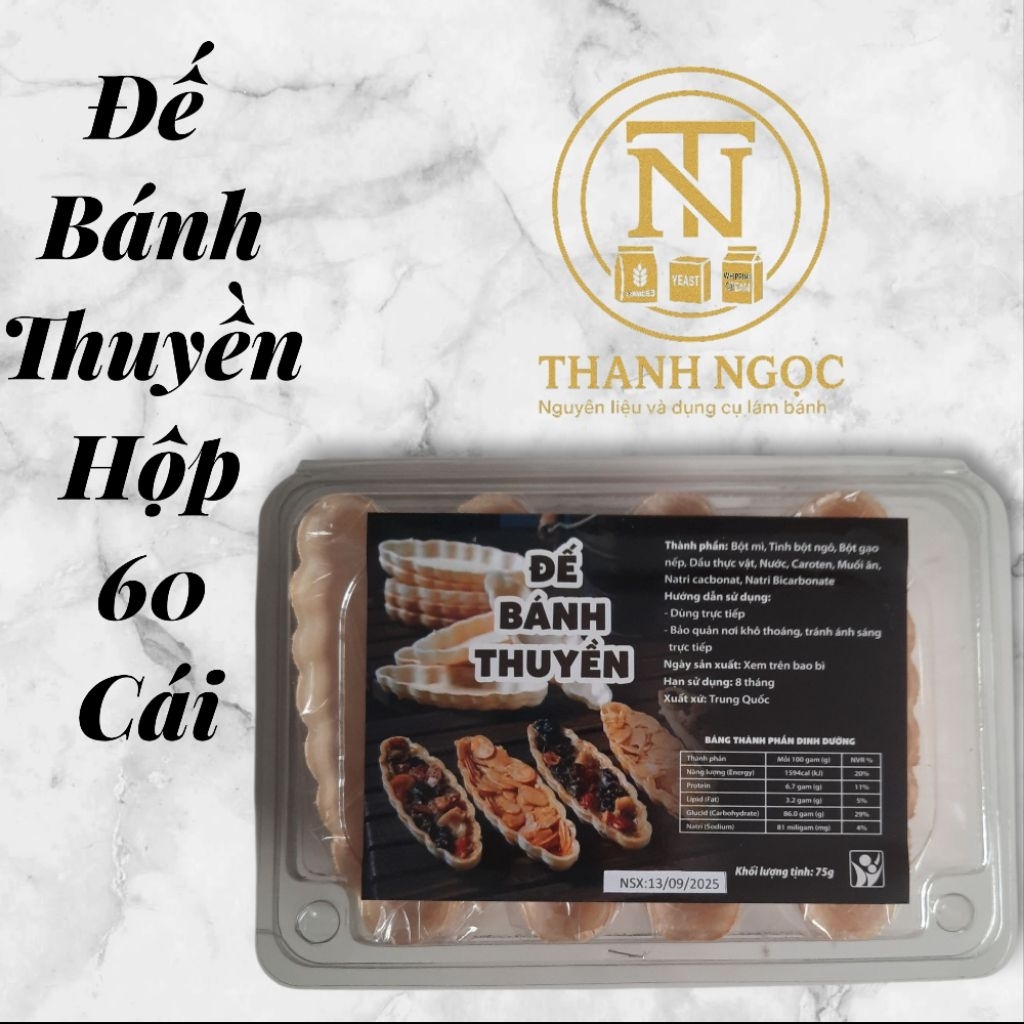 ĐẾ BÁNH THUYỀN HỘP 60C