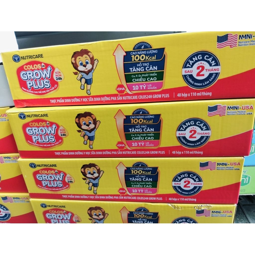 Sữa bột pha sẵn Nutricare Grow plus 110ml