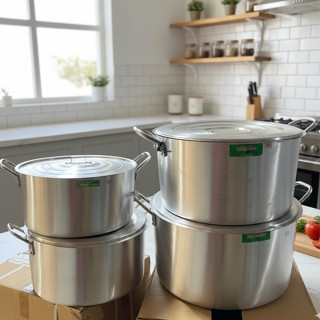 Nồi nhôm đúc loại dày, hàng tại xưởng size lớn 40-42-44-46-48-50cm - Phương Trang