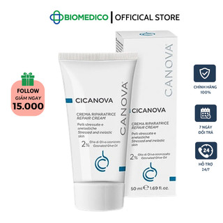  Kem dưỡng phục hồi da tổn thương CANOVA CICANOVA - REPAIR CREAM giảm và ngăn ngừa hình thành sẹo 50ml 