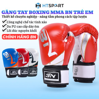  Bao Tay Đấm Bóc Trẻ Em Găng Tay Boxing Muay Thái Quyền Anh BN Cho Bé Nhiều Màu Cao Cấp Chính Hãng 