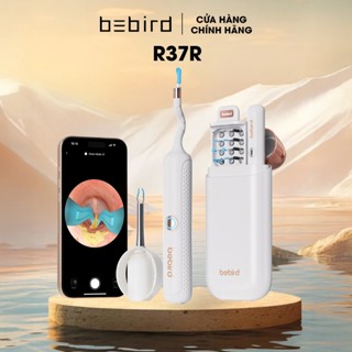 【MÀU TRẮNG Lấy Ráy Tai Có Camera Bebird R37R Có Thể Uốn Cong Quan Sát Tai Nội Soi Tai Mũi Họng