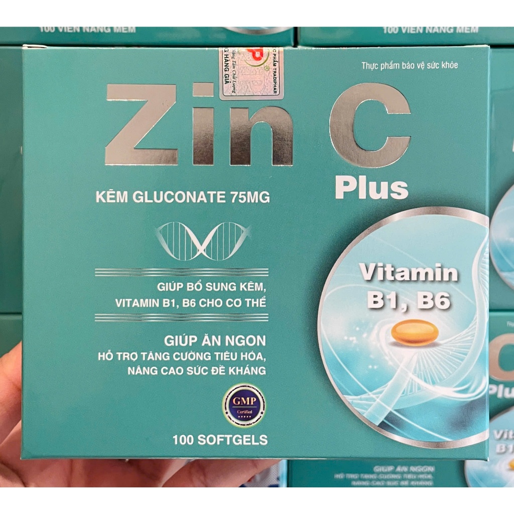 ZIN C PLUS – GIÚP BỔ SUNG KẼM, VITAMIN B1, B6 CHO CƠ THỂ KHỎE MẠNH