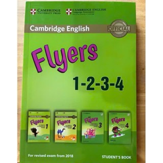 Bộ sách Flyers in gộp 1-2-3-4