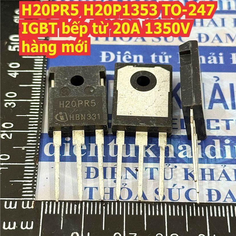 2 con H20PR5 20PR5 TO-247 IGBT bếp từ 20A 1350V kde7253