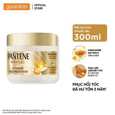 Mặt Nạ Ủ Tóc Chuyên Sâu PANTENE Miracles Phục Hồi Liên Kết Tóc 300ml | Guardian Việt Nam