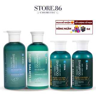  Dầu Gội Ngăn Rụng 350ML Giảm Gàu Nấm Ngứa 450ML Cho Da Đầu Da Thường L'eva - Leva Anti Dandruff 