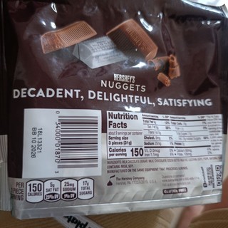 Date (t8/26)Socola Hershey's Nuggets gói 289g