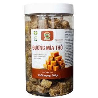  Đường Mật Mía Thô dạng viên tự nhiên nguyên vị hũ 500gr NTFood - Nhất Tín Food 