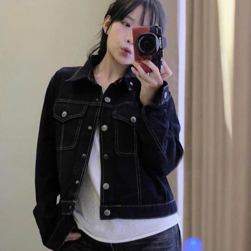 Áo khoác denim 2 túi trước phom vừa vải xịn #8235 [AN TÂY STORE68]